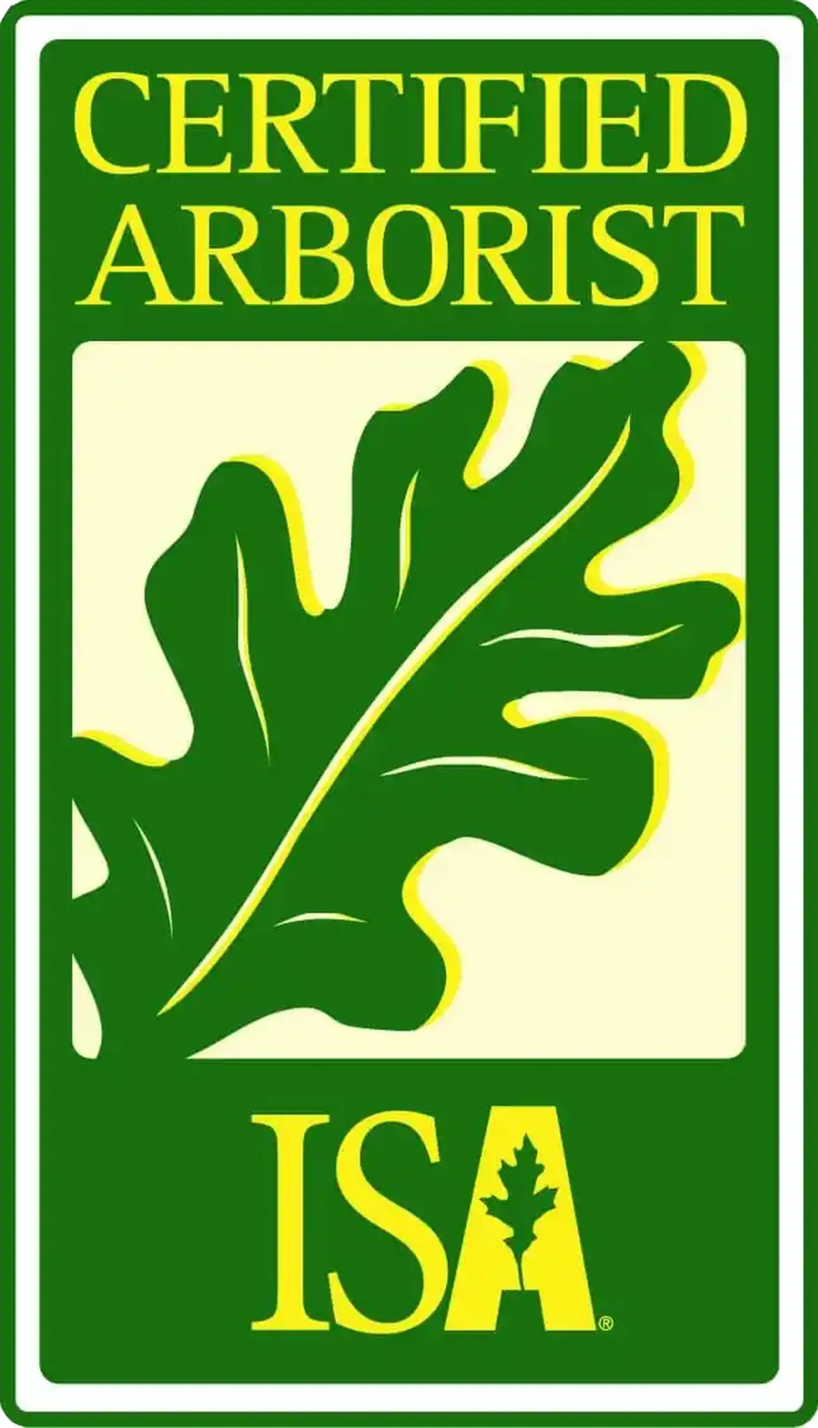 ISA Certified Arborist badge